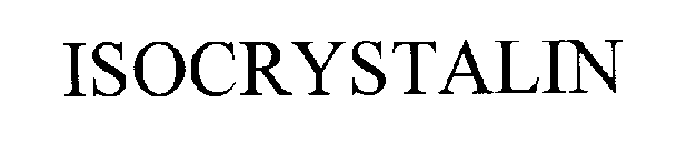 ISOCRYSTALIN