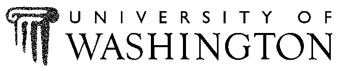 UNIVERSITY OF WASHINGTON