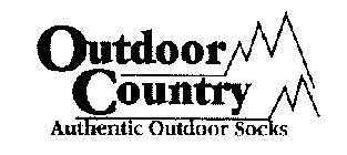 OUTDOOR COUNTRY AUTHENTIC OUTDOOR SOCKS