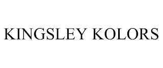 KINGSLEY KOLORS