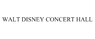 WALT DISNEY CONCERT HALL