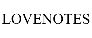 LOVENOTES