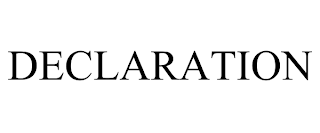 DECLARATION