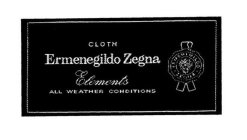 CLOTH ERMENEGILDO ZEGNA ELEMENTS ALL WEATHER CONDITIONS