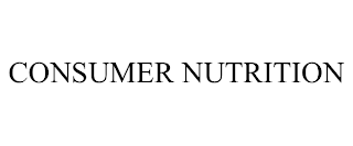 CONSUMER NUTRITION