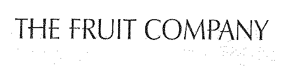 THE FRUIT COMPANY