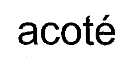 ACOTÉ