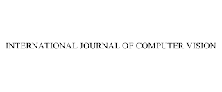 INTERNATIONAL JOURNAL OF COMPUTER VISION