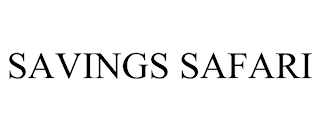 SAVINGS SAFARI