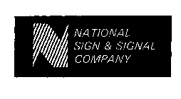 N NATIONAL SIGN & SIGNAL COMPANY