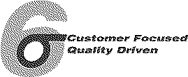 6 CUSTOMER FOCUSED QUALITY DRIVEN