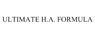 ULTIMATE H.A. FORMULA