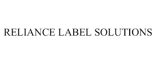 RELIANCE LABEL SOLUTIONS