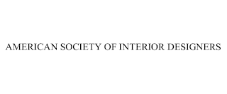 AMERICAN SOCIETY OF INTERIOR DESIGNERS