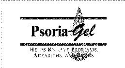 PSORIA GEL HELPS RELIEVE PSORIASIS, ABRASIONS, AND BURNS