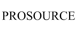 PROSOURCE