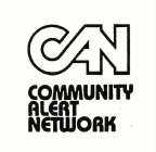 CAN COMMUNITY ALERT NETWORK