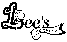 LEE'S ICE CREAM