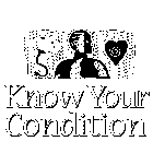 KNOW YOUR CONDITION