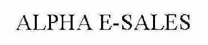 ALPHA E-SALES