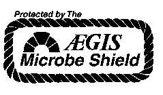 PROTECTED BY THE AEGIS MICROBE SHIELD