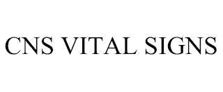 CNS VITAL SIGNS