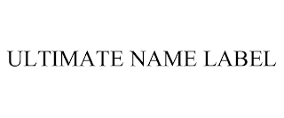 ULTIMATE NAME LABEL