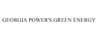 GEORGIA POWER'S GREEN ENERGY