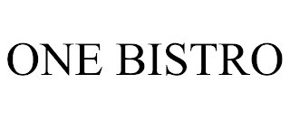 ONE BISTRO