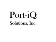 PORT-IQ SOLUTIONS, INC.
