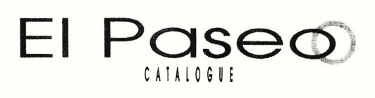 EL PASEO CATALOGUE