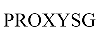 PROXYSG