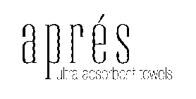APRES ULTRA ABSORBENT TOWELS