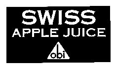 SWISS APPLE JUICE OBI