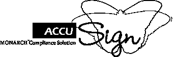 ACCUSIGN - MONARCH COMPLIANCE SOLUTION