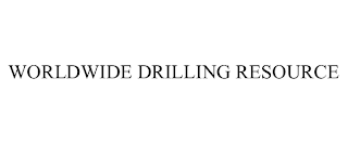 WORLDWIDE DRILLING RESOURCE