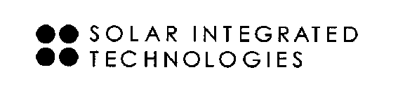 SOLAR INTEGRATED TECHNOLOGIES