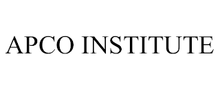 APCO INSTITUTE