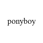 PONYBOY