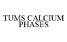 TUMS CALCIUM PHASES