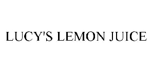 LUCY'S LEMON JUICE