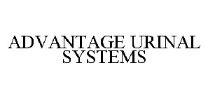 ADVANTAGE URINAL SYSTEMS