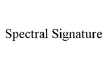 SPECTRAL SIGNATURE