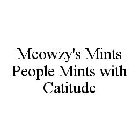 MEOWZY'S MINTS PEOPLE MINTS WITH CATITUDE