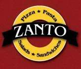 PIZZA, PASTA, SALADS, SANDWICHES, ZANTO