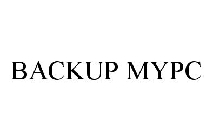 BACKUP MYPC