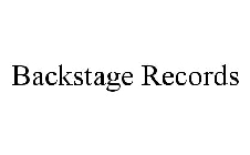 BACKSTAGE RECORDS