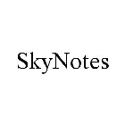 SKYNOTES