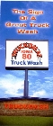 THE SIGN OF A GREAT TRUCK WASH TRUCKOMAT IOWA 80 TRUCK WASH & DESIGN.