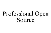 PROFESSIONAL OPEN SOURCE